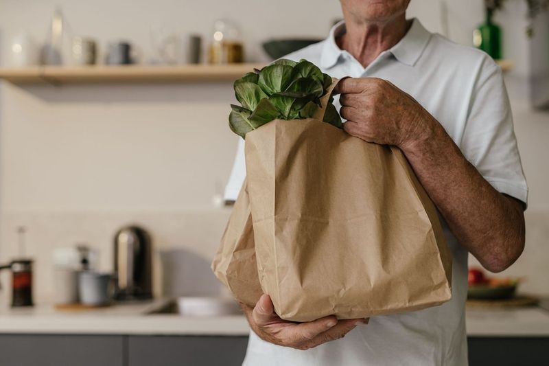 Grocery shopping for one without my parents' fridge
